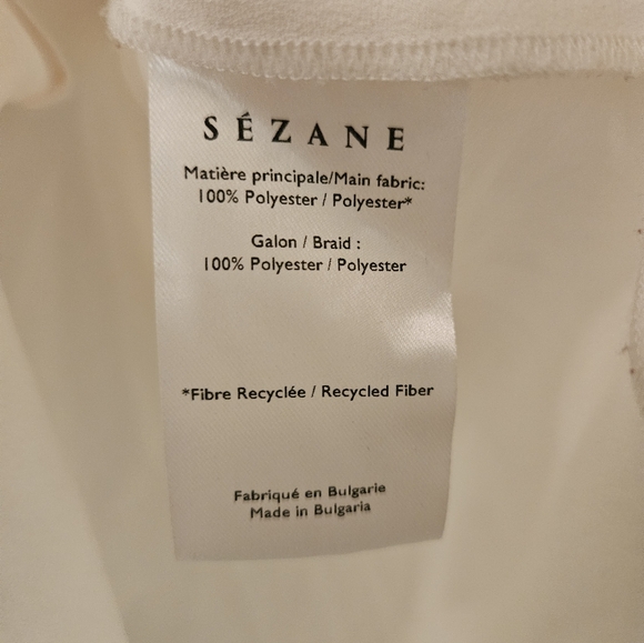 Sezane blouse fride white shirt euro 34 - Picture 5 of 8